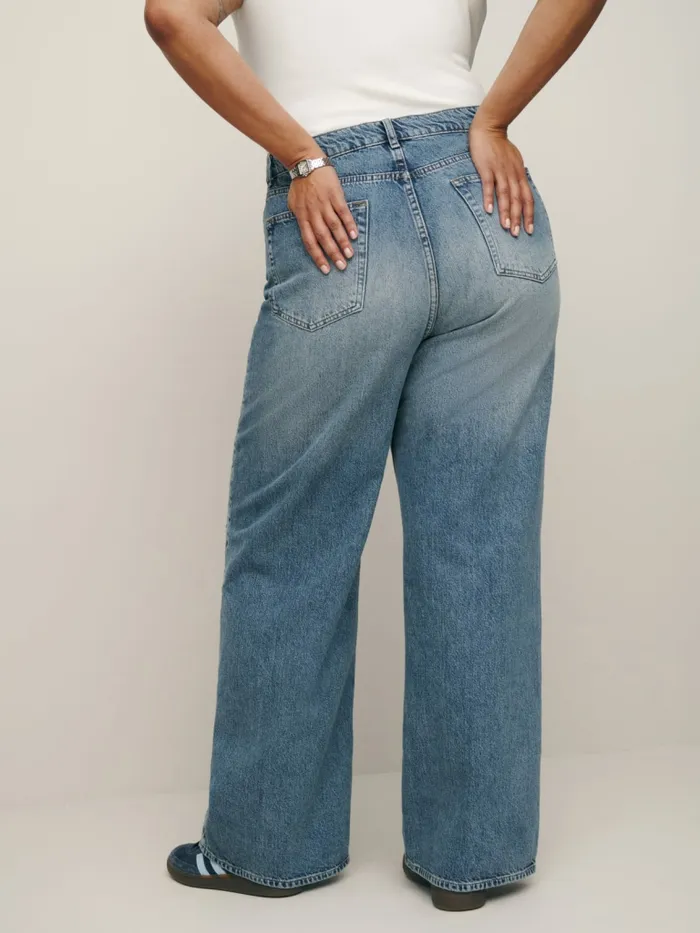 Reformation Jeans Cary High Rise Slouchy Wide Leg Jeans Galway 8211 Women Reformation Jeans Cary High Rise Slouchy Wide Leg Jeans Galway 8211 Women