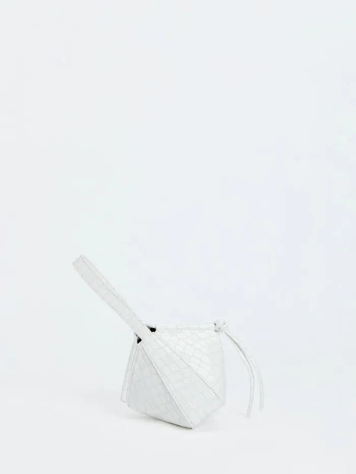 Reformation Mini Bags Mini Chiara Convertible Bag White Croceffect 8211 Women Reformation Mini Bags Mini Chiara Convertible Bag White Croceffect 8211 Women