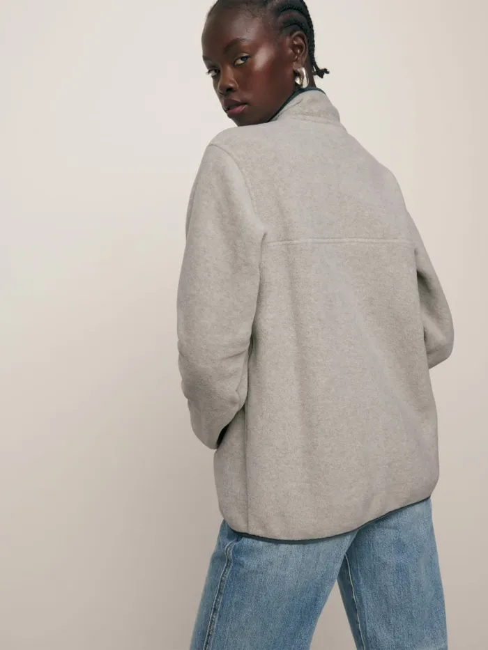 Reformation Outerwear Patagonia W039s Synchilla Snapt Pullover Oatmeal Heathernouveau Green 8211 Women Reformation Outerwear Patagonia W039s Synchilla Snapt Pullover Oatmeal Heathernouveau Green 8211 Women