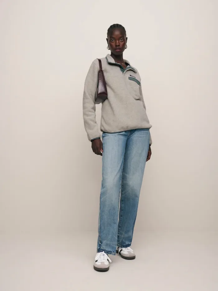 Reformation Outerwear Patagonia W039s Synchilla Snapt Pullover Oatmeal Heathernouveau Green 8211 Women Reformation Outerwear Patagonia W039s Synchilla Snapt Pullover Oatmeal Heathernouveau Green 8211 Women