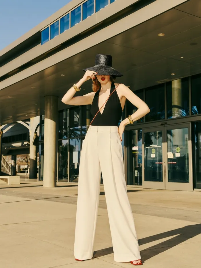 Reformation Pants Alfred Pant White 8211 Women