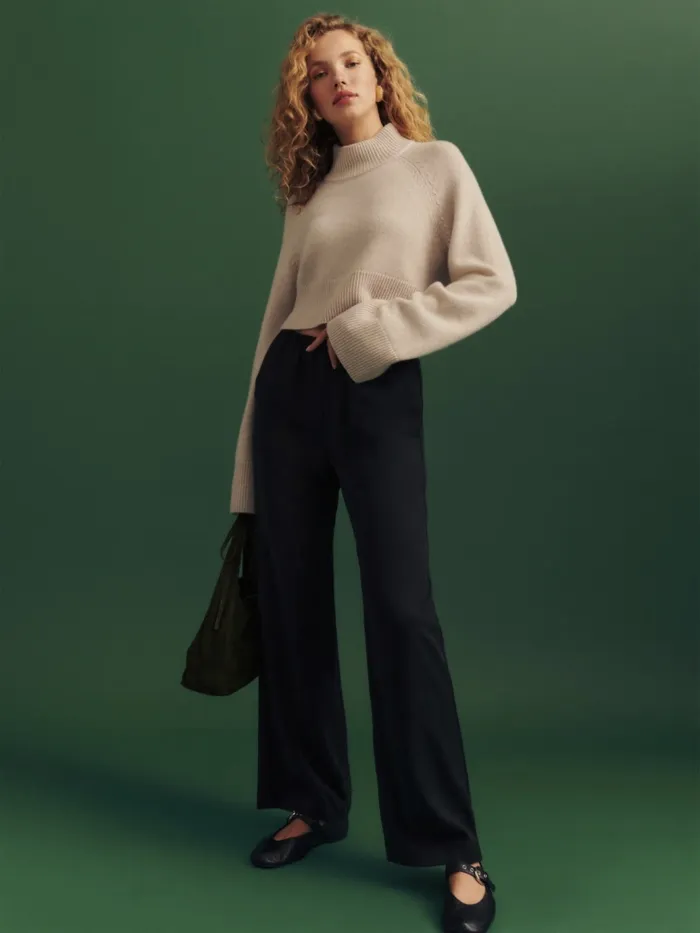 Reformation Pants Hudson Pant Black 8211 Women
