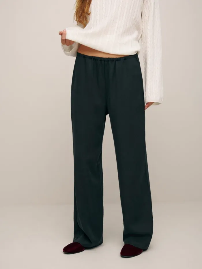 Reformation Pants Hudson Pant Black 8211 Women Reformation Pants Hudson Pant Black 8211 Women