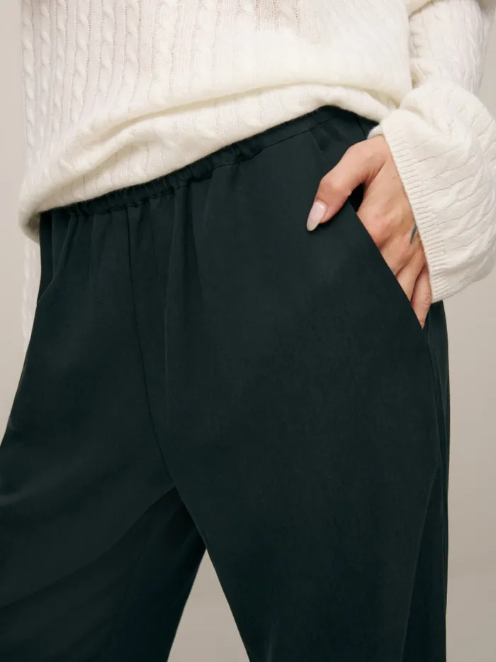 Reformation Pants Hudson Pant Black 8211 Women Reformation Pants Hudson Pant Black 8211 Women