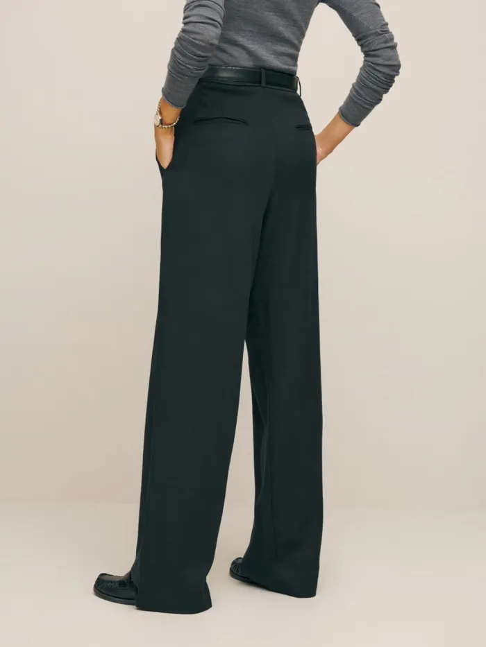 Reformation Pants Mason Pant Black 8211 Women