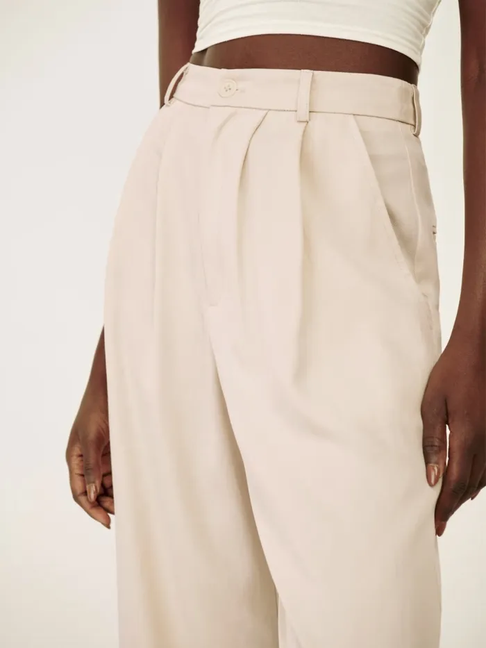 Reformation Pants Petites Mason Pant Oyster 8211 Women Reformation Pants Petites Mason Pant Oyster 8211 Women