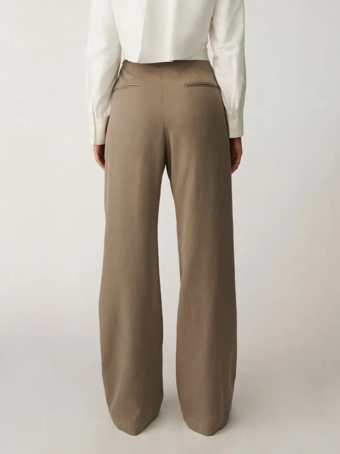 Reformation Pants Petites Stevie Pant Mushroom 8211 Women