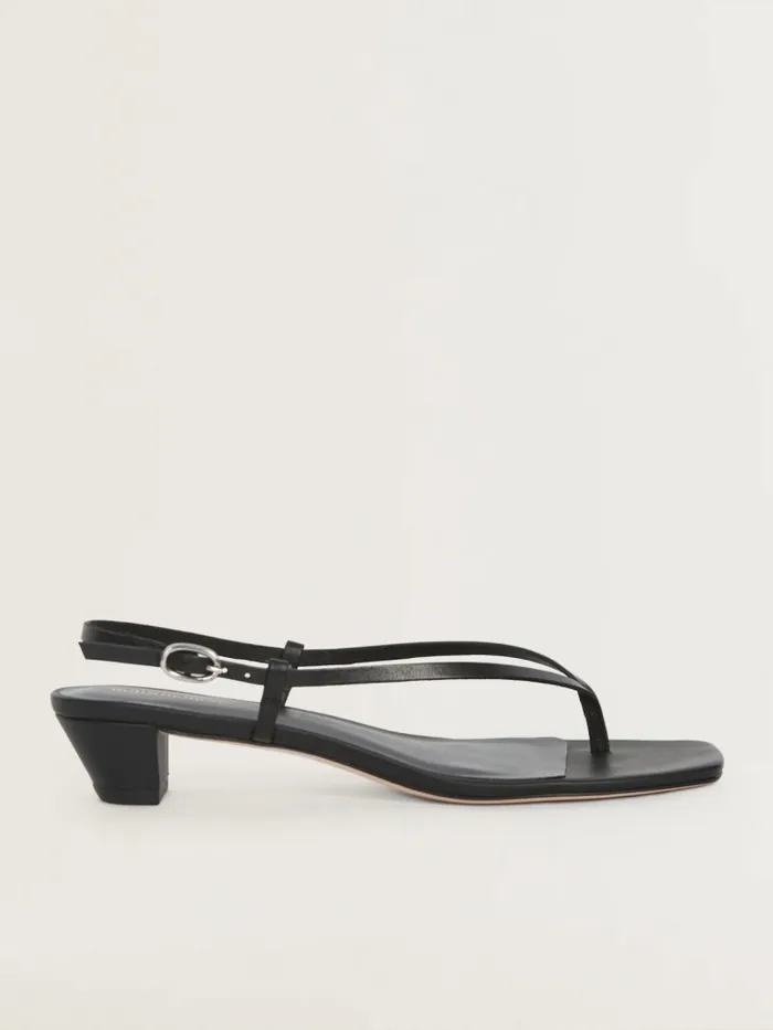 Reformation Sandals Alana Heeled Sandal Black Leather 8211 Women Reformation Sandals Alana Heeled Sandal Black Leather 8211 Women