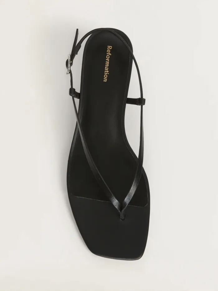 Reformation Sandals Alana Heeled Sandal Black Leather 8211 Women Reformation Sandals Alana Heeled Sandal Black Leather 8211 Women