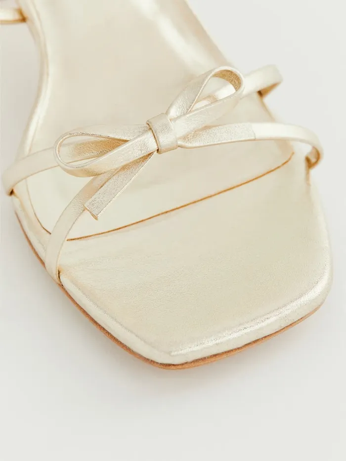 Reformation Sandals Elodie Block Heeled Sandal Gold 8211 Women Reformation Sandals Elodie Block Heeled Sandal Gold 8211 Women
