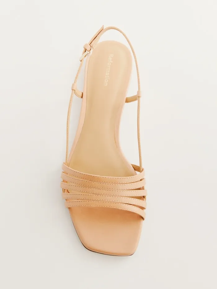 Reformation Sandals Millie Lattice Flat Sandal Natural 8211 Women Reformation Sandals Millie Lattice Flat Sandal Natural 8211 Women