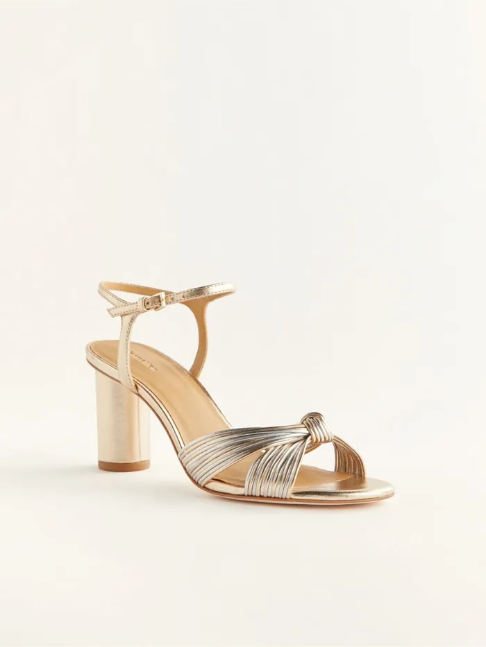Reformation Sandals Petra Cylinder Heel Gold Silver 8211 Women Reformation Sandals Petra Cylinder Heel Gold Silver 8211 Women