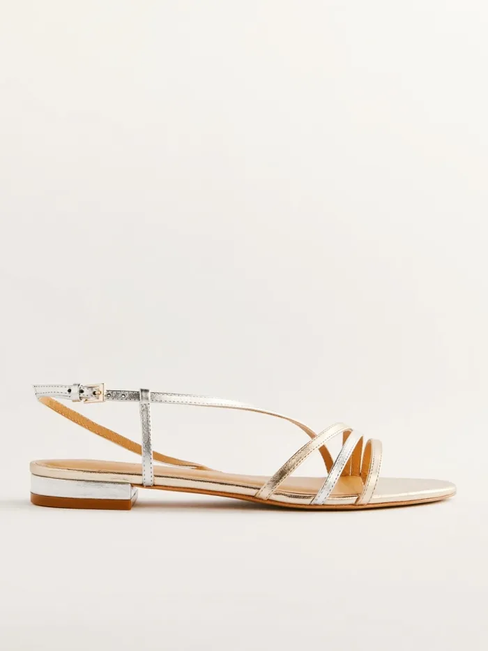 Reformation Sandals Phoenecia Lattice Flat Sandal Gold Silver 8211 Women Reformation Sandals Phoenecia Lattice Flat Sandal Gold Silver 8211 Women