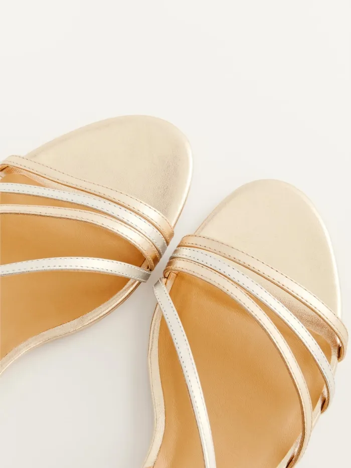 Reformation Sandals Phoenecia Lattice Flat Sandal Gold Silver 8211 Women Reformation Sandals Phoenecia Lattice Flat Sandal Gold Silver 8211 Women