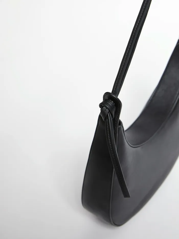 Reformation Shoulder Bags Medium Rosetta Shoulder Bag Black Leather 8211 Women Reformation Shoulder Bags Medium Rosetta Shoulder Bag Black Leather 8211 Women