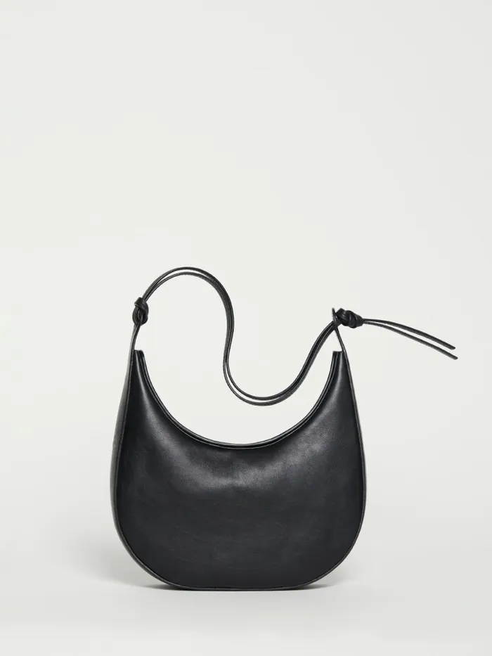 Reformation Shoulder Bags Medium Rosetta Shoulder Bag Black Leather 8211 Women Reformation Shoulder Bags Medium Rosetta Shoulder Bag Black Leather 8211 Women