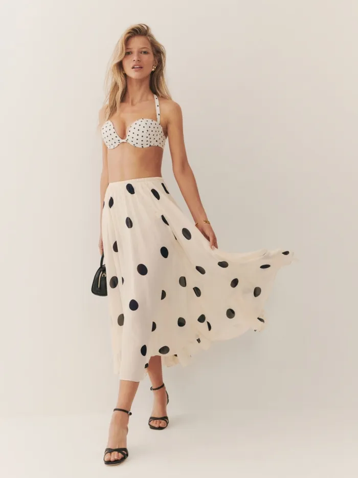 Reformation Skirts Libby Skirt Ping Pong 8211 Women