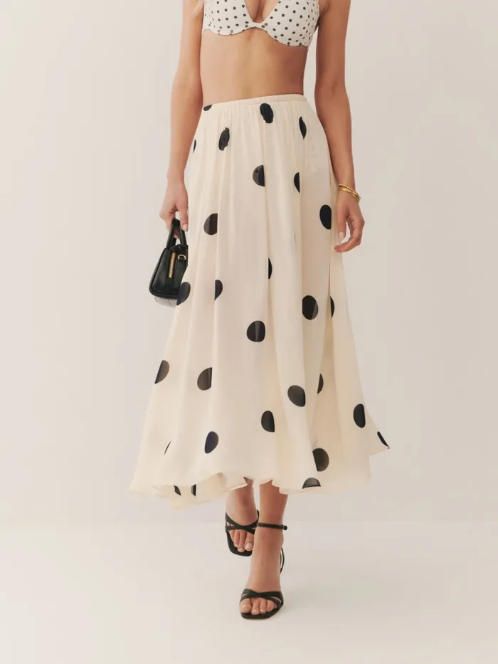 Reformation Skirts Libby Skirt Ping Pong 8211 Women