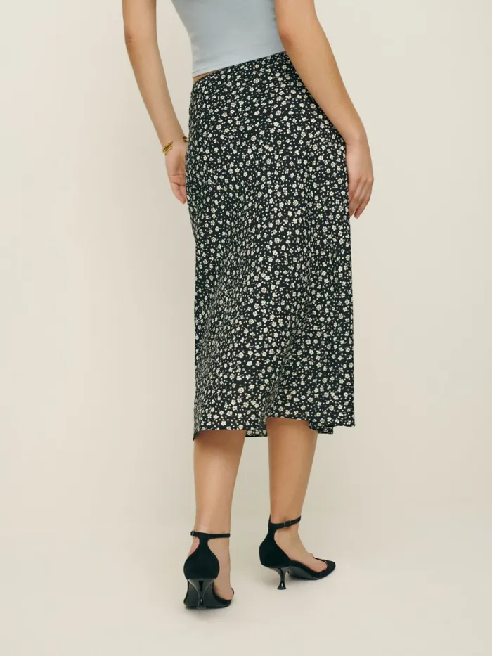 Reformation Skirts Rae Skirt Balboa 8211 Women