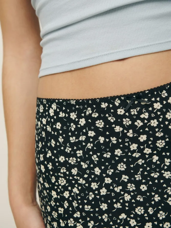 Reformation Skirts Rae Skirt Balboa 8211 Women