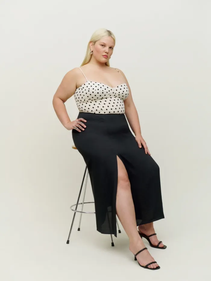 Reformation Skirts Zoe Skirt Es Black 8211 Women
