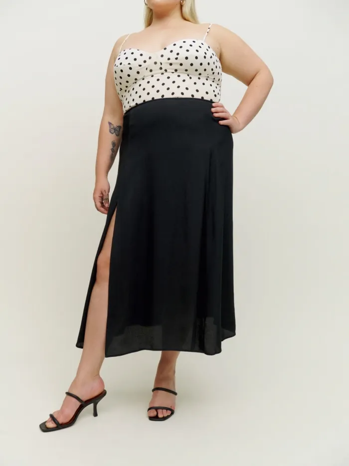 Reformation Skirts Zoe Skirt Es Black 8211 Women Reformation Skirts Zoe Skirt Es Black 8211 Women