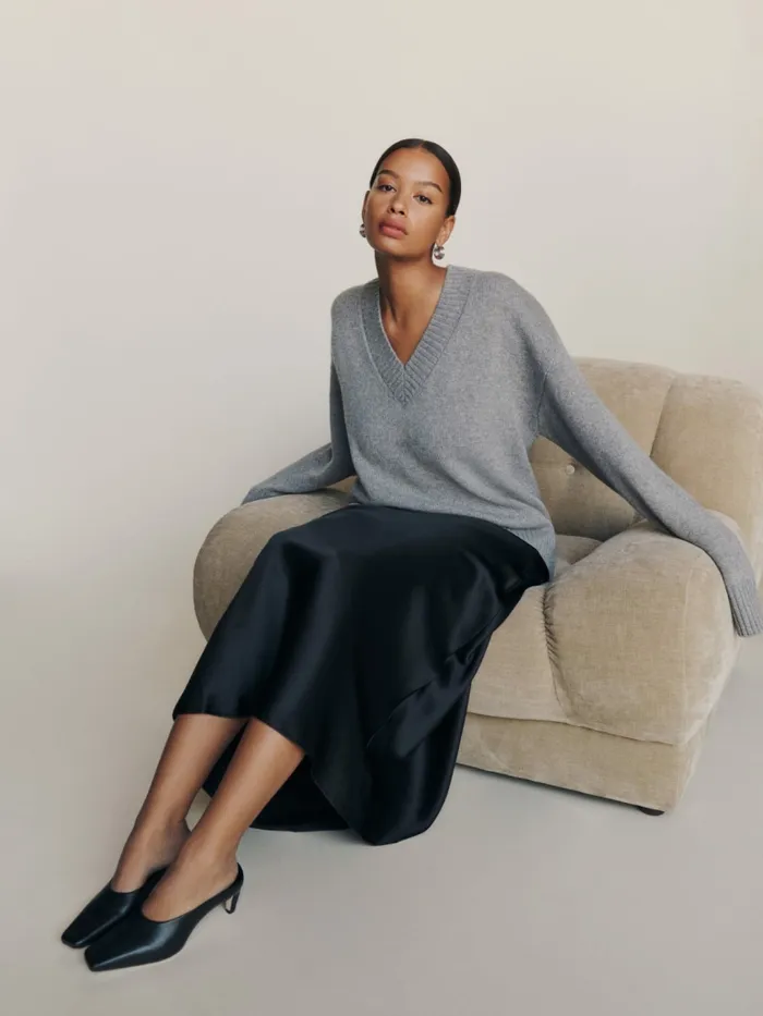 Reformation Sweaters Jadey Cashmere Oversized Vneck Sweater Husky 8211 Women Reformation Sweaters Jadey Cashmere Oversized Vneck Sweater Husky 8211 Women
