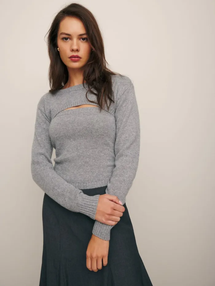 Reformation Sweaters Maddy Cashmere Sweater Set Husky 8211 Women