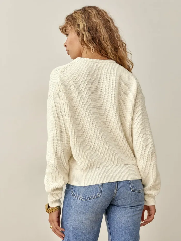 Reformation Sweaters Winnie Sweater Cream 8211 Women Reformation Sweaters Winnie Sweater Cream 8211 Women