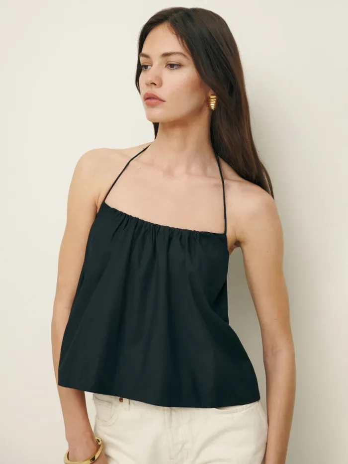 Reformation Tops Addy Top Black 8211 Women