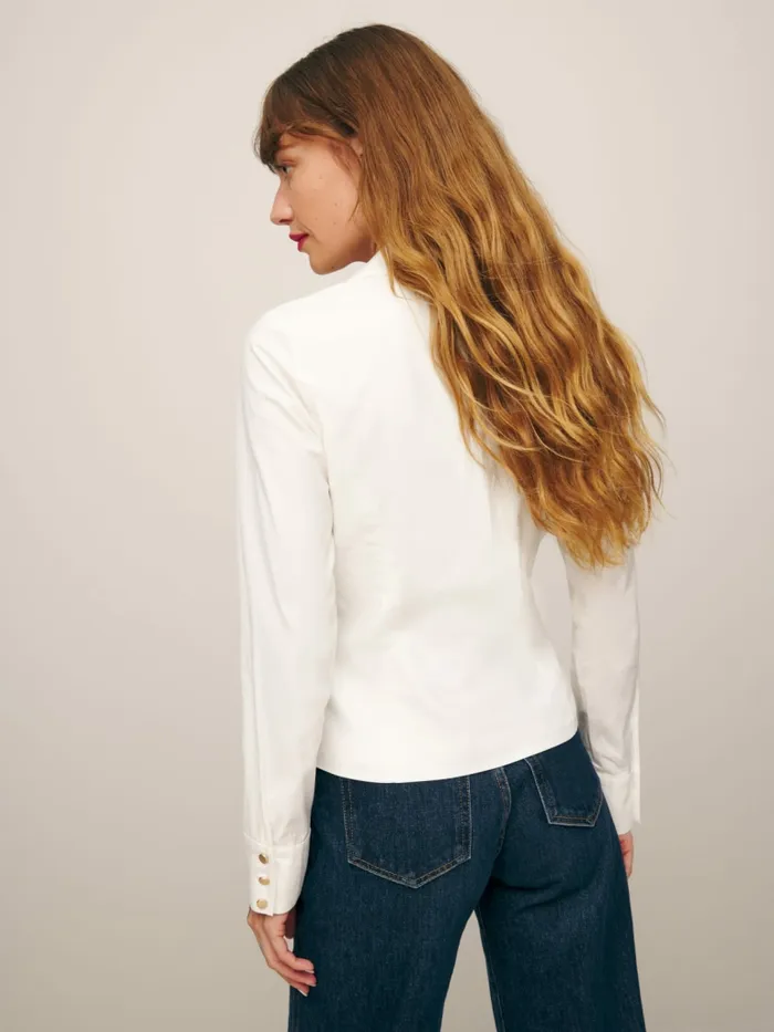 Reformation Tops Carson Top White 8211 Women