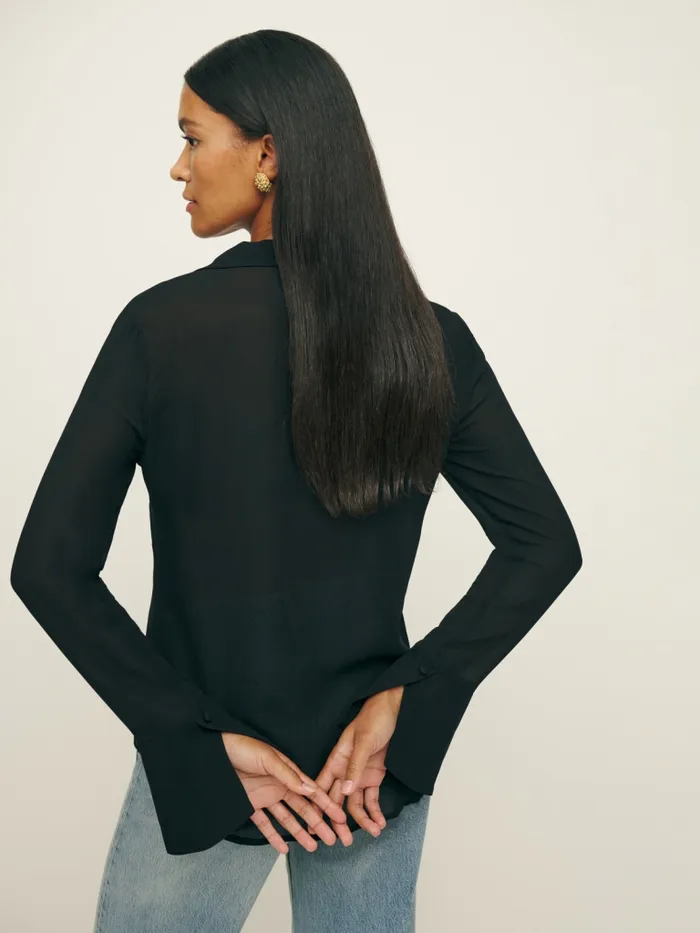 Reformation Tops Jeremiah Top Black 8211 Women Reformation Tops Jeremiah Top Black 8211 Women