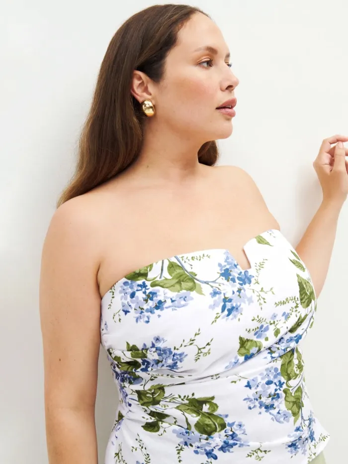 Reformation Tops Madelyn Linen Top Es Riviera 8211 Women Reformation Tops Madelyn Linen Top Es Riviera 8211 Women