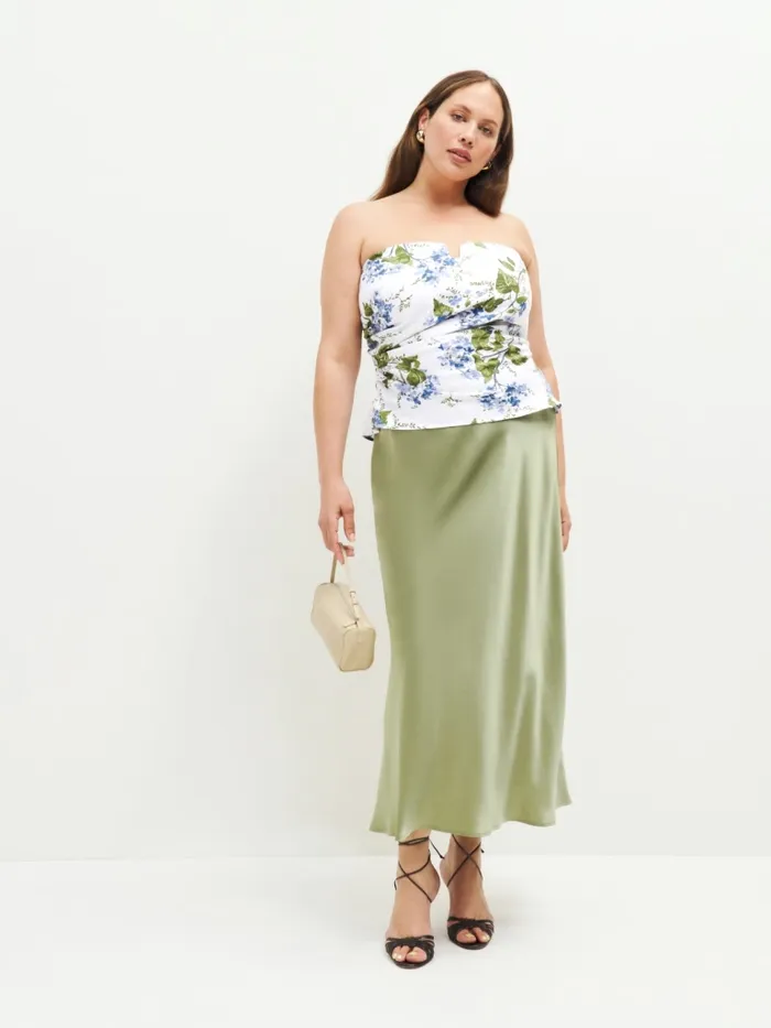 Reformation Tops Madelyn Linen Top Es Riviera 8211 Women Reformation Tops Madelyn Linen Top Es Riviera 8211 Women