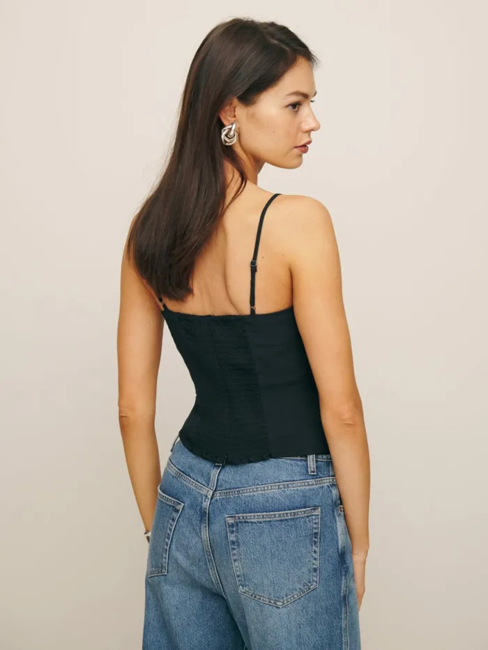 Reformation Tops Overland Top Black 8211 Women