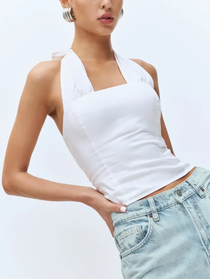 Reformation Tops Rihanna Top White 8211 Women Reformation Tops Rihanna Top White 8211 Women