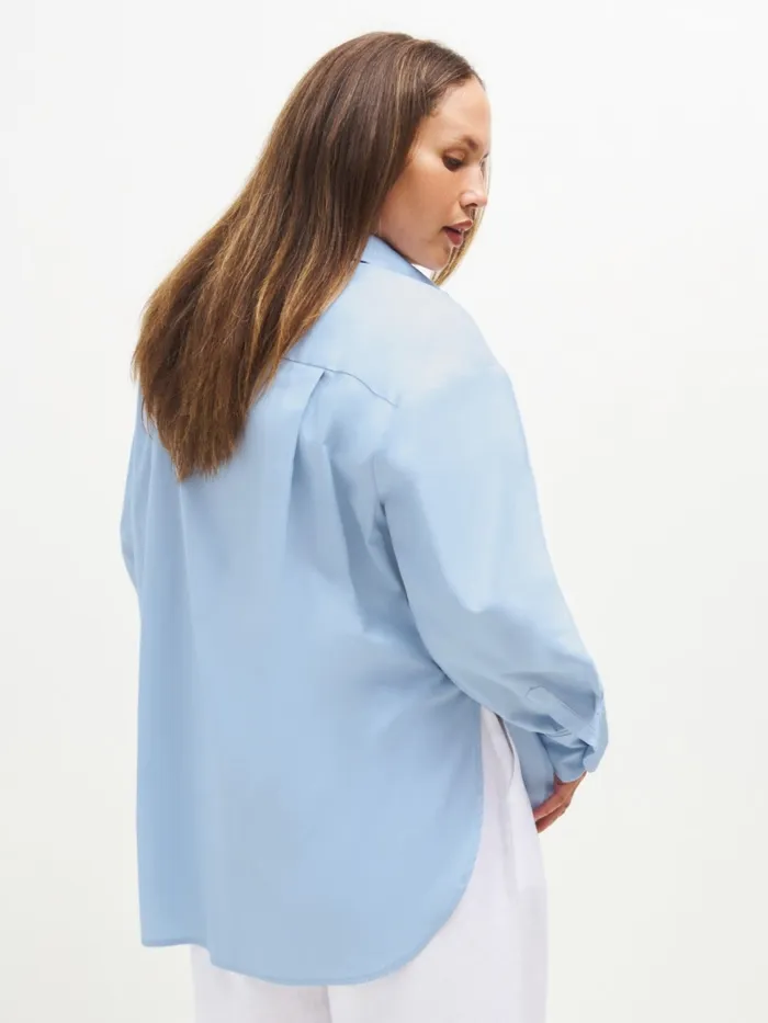 Reformation Tops Will Oversized Shirt Es Horizon 8211 Women