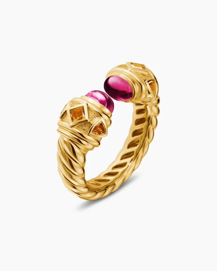 Renaissance Ring In 18K Yellow Gold 65mm Women David Yurman Statement Renaissance Ring In 18K Yellow Gold 65mm Women David Yurman Statement