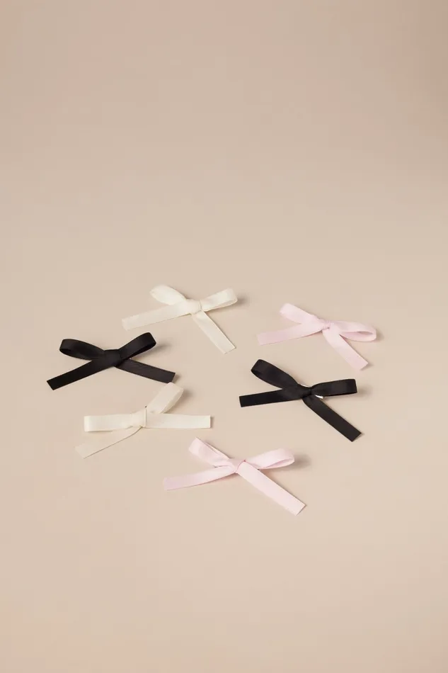 Ribbon Clip Pack Multi Women Lucky Brand Hair Accessories
