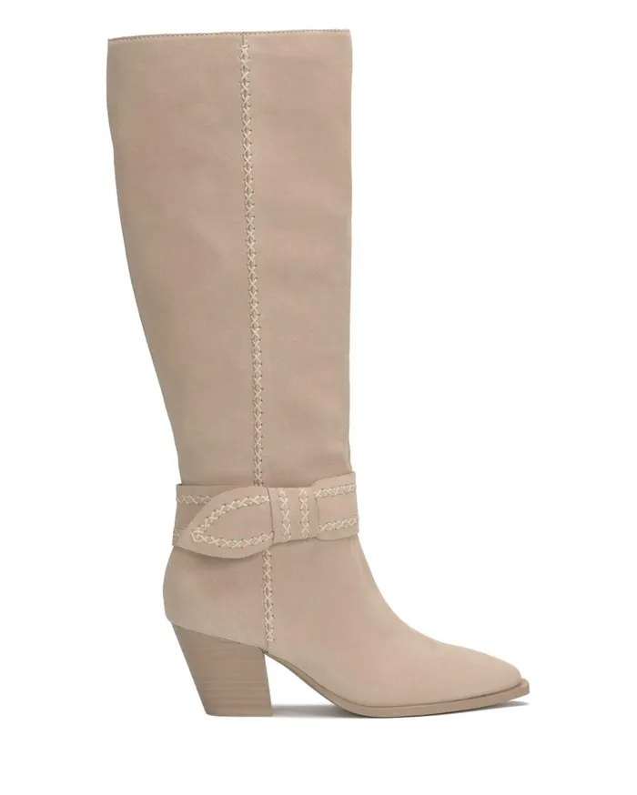Risvin Boot Medium Beige Women Lucky Brand Shoes