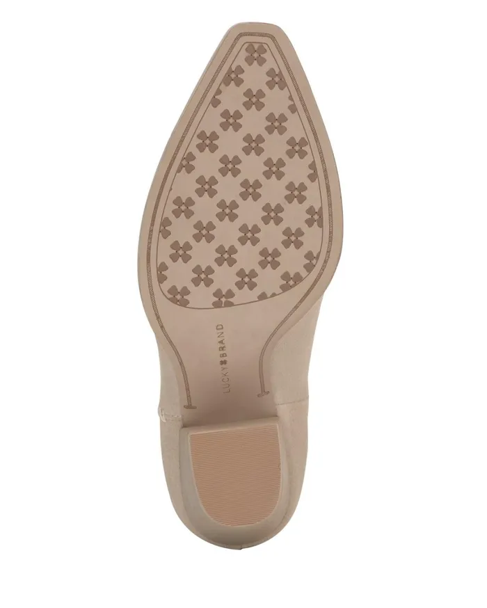 Risvin Boot Medium Beige Women Lucky Brand Shoes