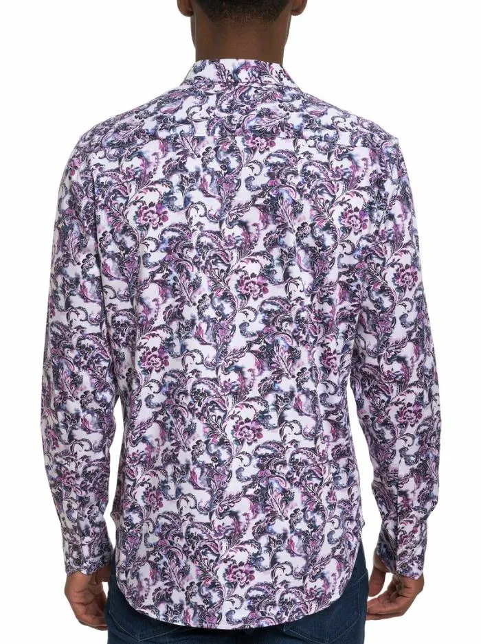 Robert Graham Button Down Shirts Men Ciccio Long Sleeve Button Down Shirt Classic