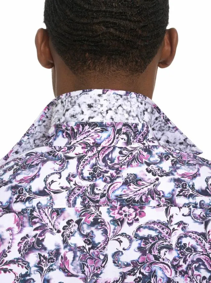 Robert Graham Button Down Shirts Men Ciccio Long Sleeve Button Down Shirt Classic
