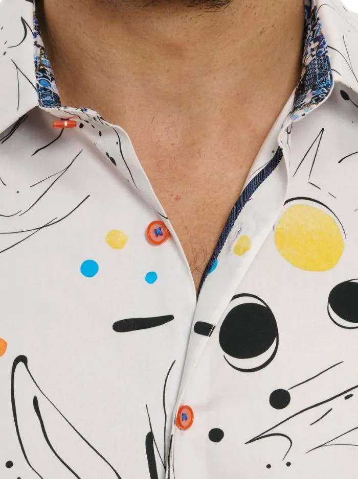 Robert Graham Button Down Shirts Men El Estio Short Sleeve Button Down Shirt Multi