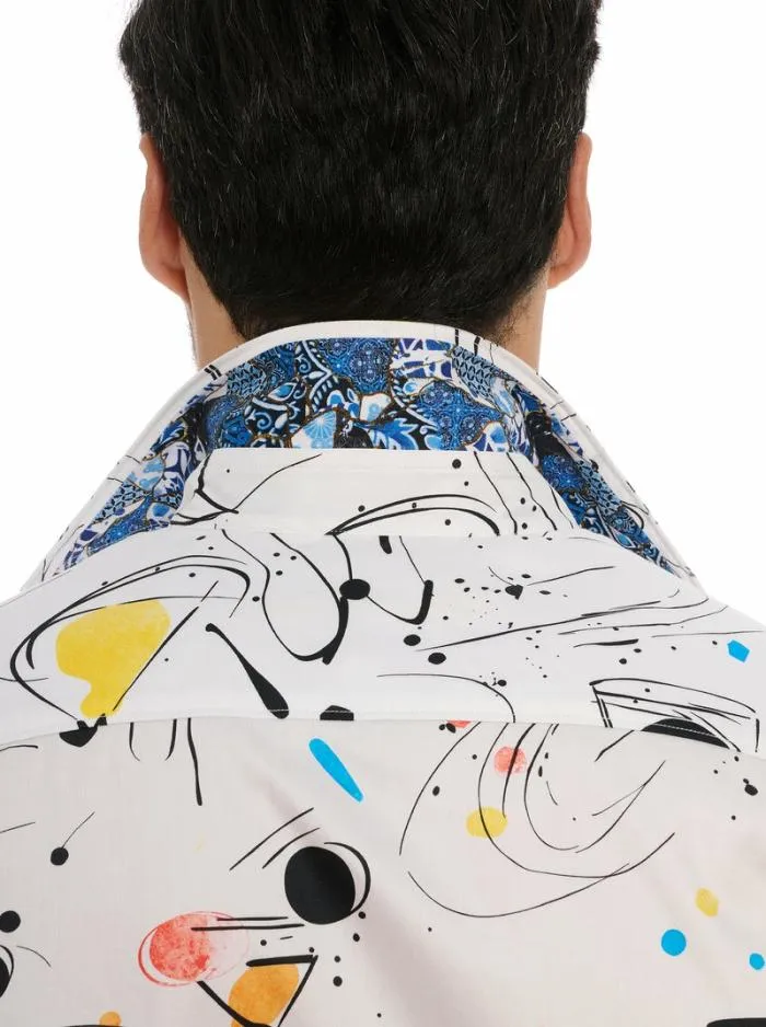 Robert Graham Button Down Shirts Men El Estio Short Sleeve Button Down Shirt Multi