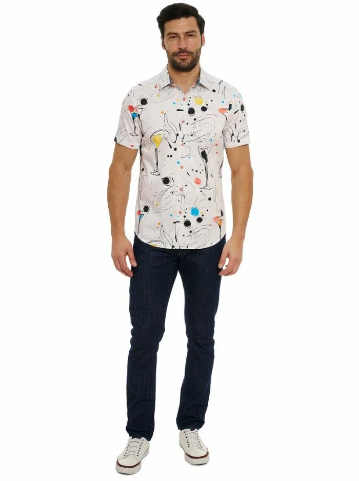 Robert Graham Button Down Shirts Men El Estio Short Sleeve Button Down Shirt Multi