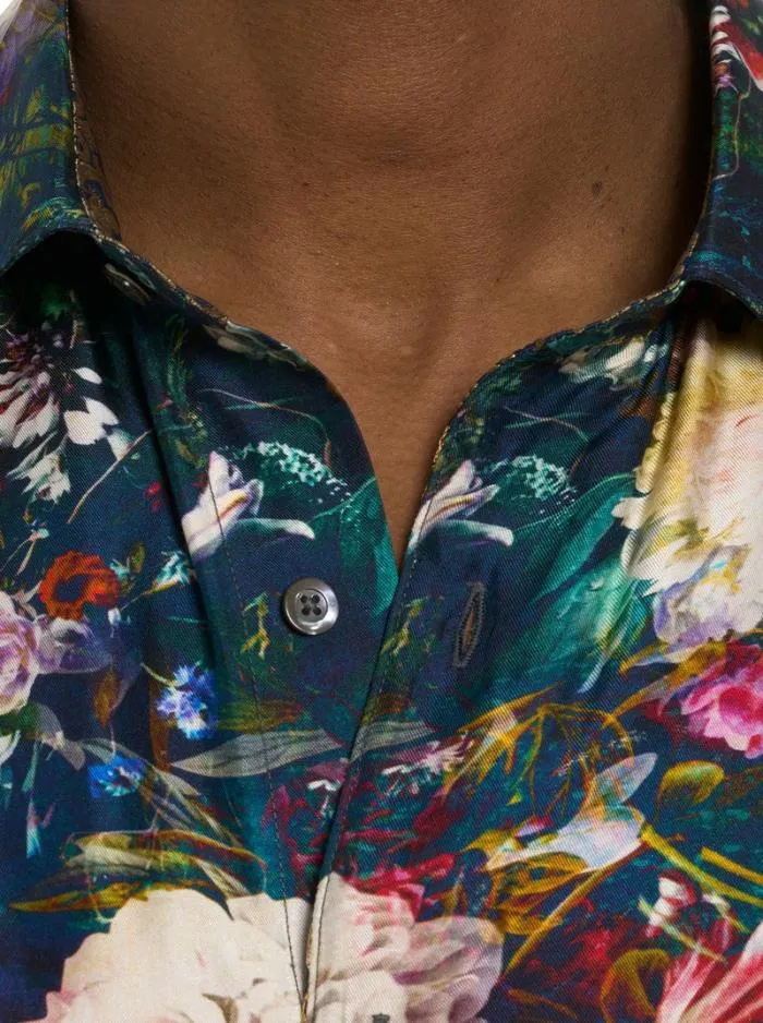 Robert Graham Button Down Shirts Men Limited Edition Mystical Realm Long Sleeve Button Down Shirt Multi