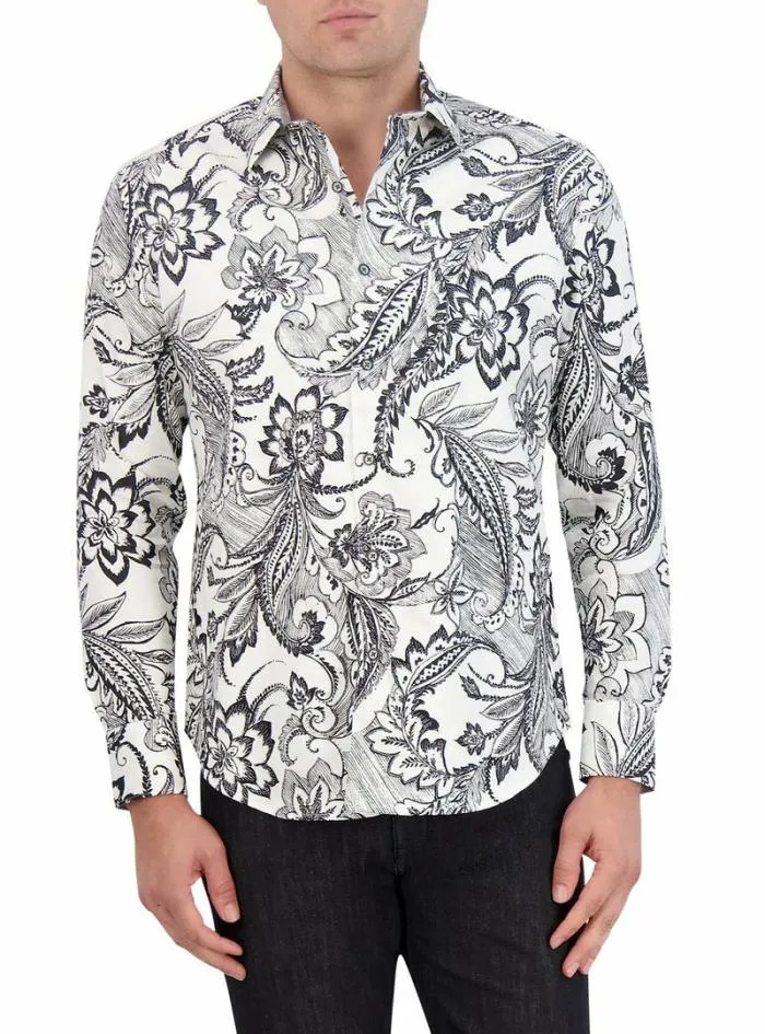 Robert Graham Button Down Shirts Men Nadeera Long Sleeve Button Down Shirt White Robert Graham Button Down Shirts Men Nadeera Long Sleeve Button Down Shirt White