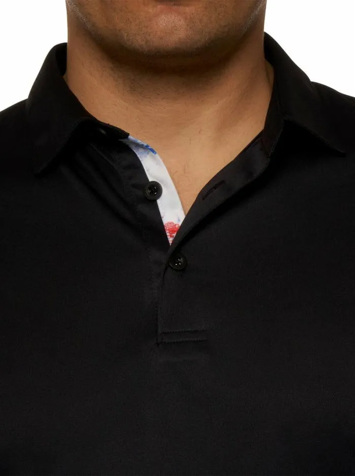 Robert Graham Polos and TShirts Men Axelsen Performance Polo White