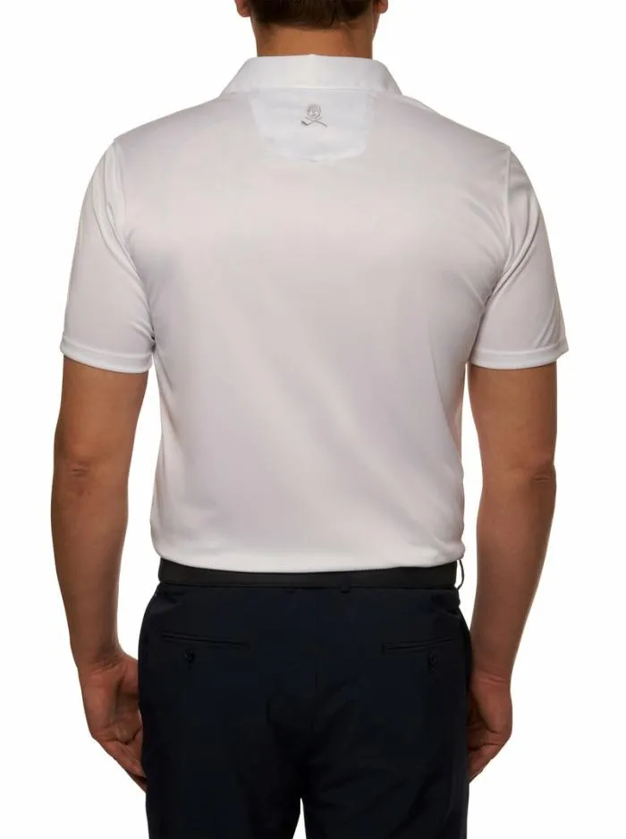 Robert Graham Polos and TShirts Men Axelsen Performance Polo White